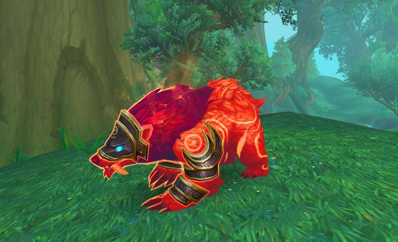 Reward: Red Druid Bear Form